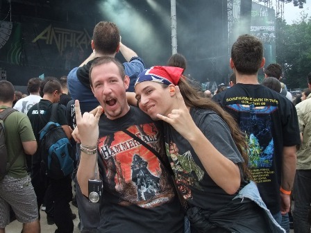Metal Travellers at Sonisphere Romania Tuborg Green Fest in Romania