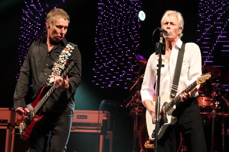 Rhino Edwards and Andy Bown at the Olympia Hall in Paris, live with Status Quo