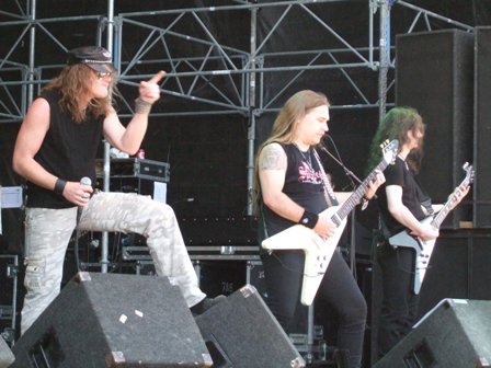 Stormwarrior live at Sweden Rock Festival, Sweden, June 2008