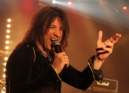 Miichael Sweet singing