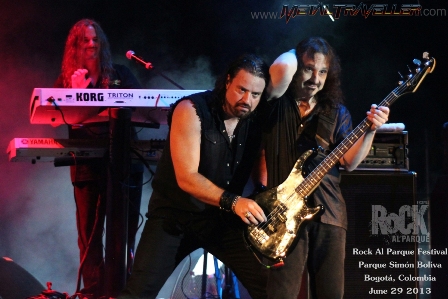 Symphony X live in Colombia
