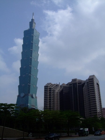 The Tallest building in this world: Taipei 101, Taiwan