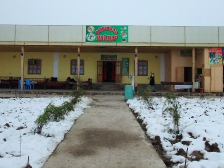 Restaurant in Dangara, Tajikistan