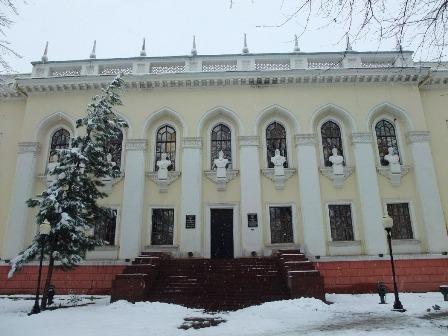 Building of Tajikistans Ministry of culture in Dushanbe