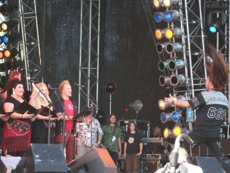 Joachim Cans live at Sweden Rock Festival 2008