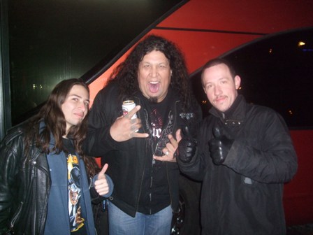 Metal Traveller, Chuck Billy and Ricardo in Stockholm