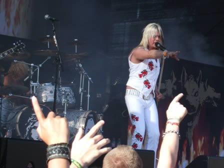 The Poodles at Sweden Rock Festival 2008