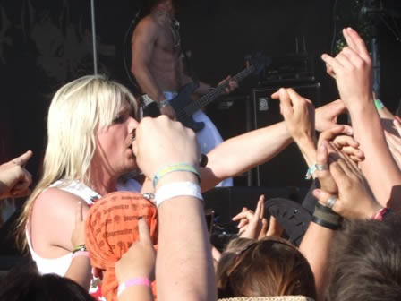 The Poodles at Sweden Rock Festival 2008