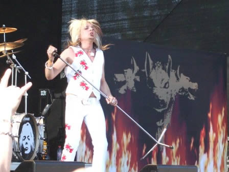 The Poodles at Sweden Rock Festival 2008