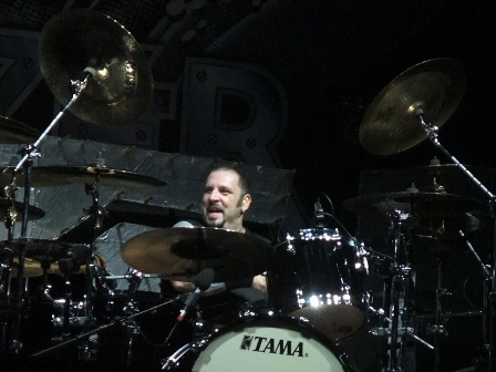 AJ Pero from Twisted Sister live at the Bang Your Head
