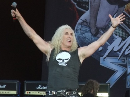 Dee Snider from Twisted Sister live at the Hellfest