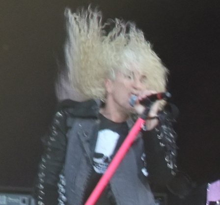 Dee Snider from Twisted Sister live at the Hellfest