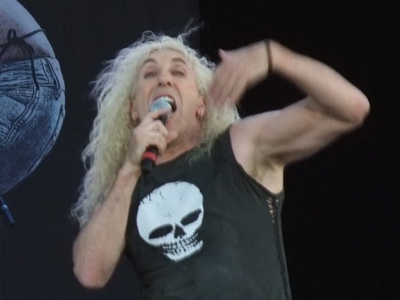 Dee Snider from Twisted Sister live at the Hellfest