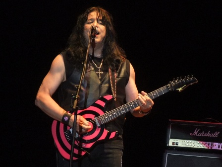 Eddie Fingers Ojeda from Twisted Sister live at the Bang Your Head