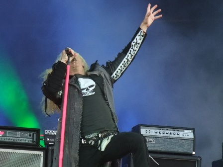 Dee Snider from Twisted Sister live at the Hellfest