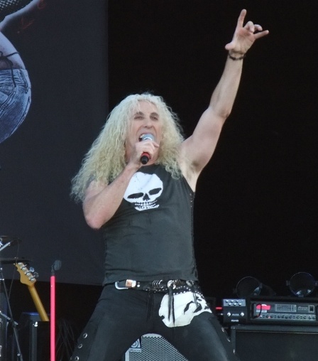 Dee Snider from Twisted Sister live at the Hellfest