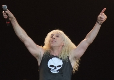 Dee Snider from Twisted Sister live at the Hellfest