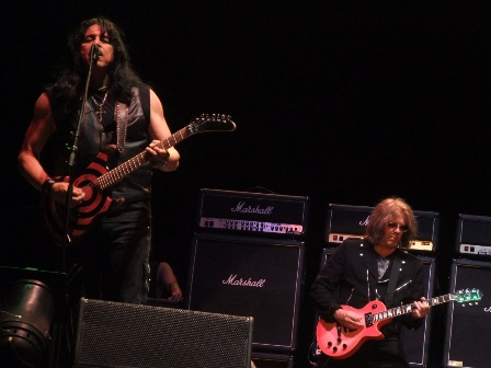Eddie Fingers Ojeda from Twisted Sister live at the Bang Your Head