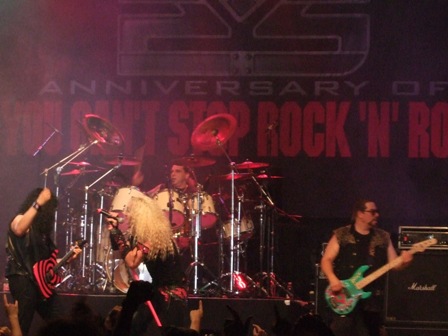 Twisted Sister rocking Milan, September 2008