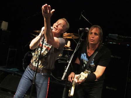 Phil Mogg and Barry Sparks from UFO in Paris