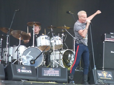 Phil Mogg from U.F.O. in Wacken