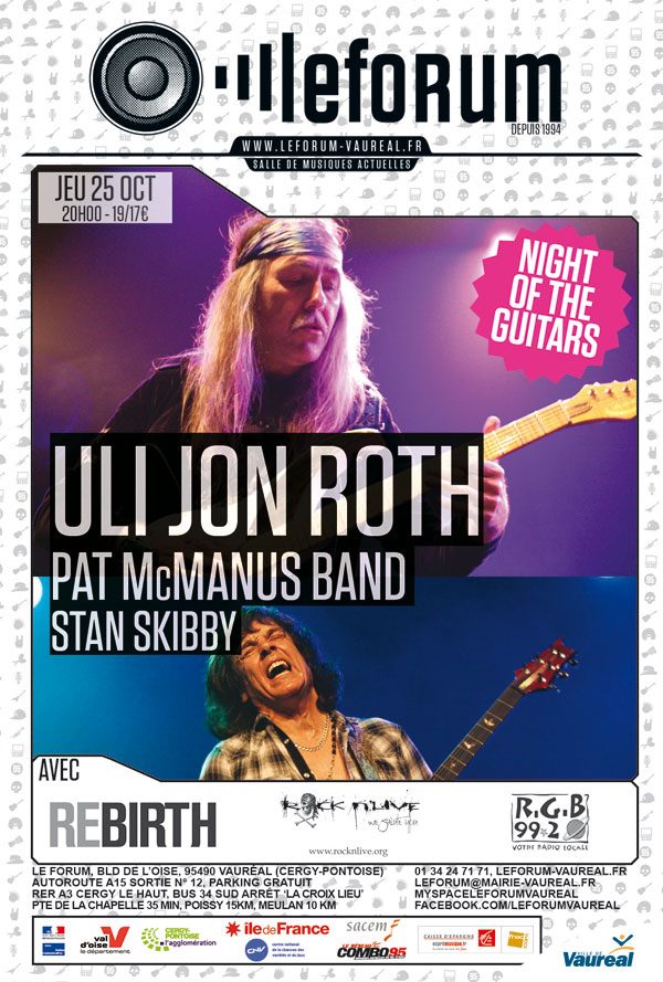 Poster from Uli Jon Roth in Vaural
