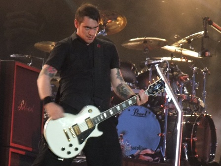 Thomas Bredahl with Volbeat in Wacken