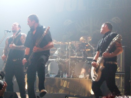 Volbeat live at the Hof Ter Lo, Antewerpen, Belgium, October 11 2008
