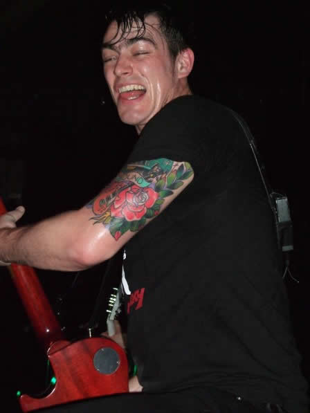 Thomas Bredahl - Volbeat Live in Paris, February 2008