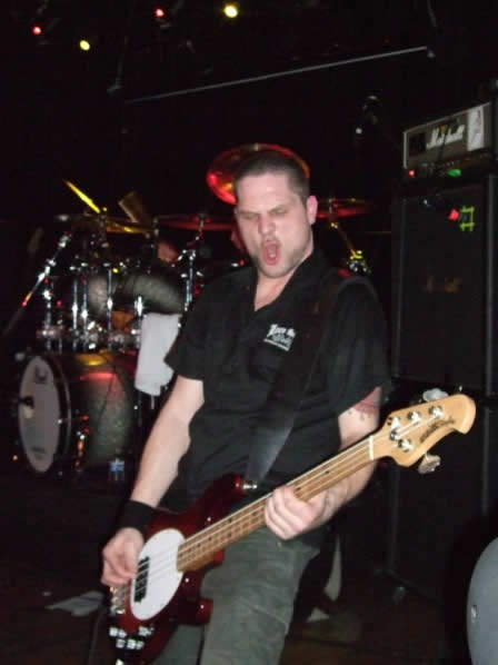 Anders Kjølholm - Volbeat Live in Paris, February 2008