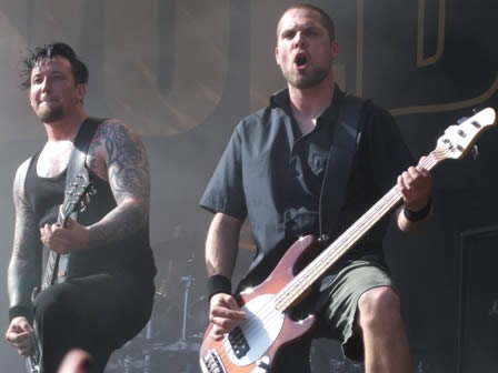 Volbeat Live at the Sweden Rock Festival, June 2008
