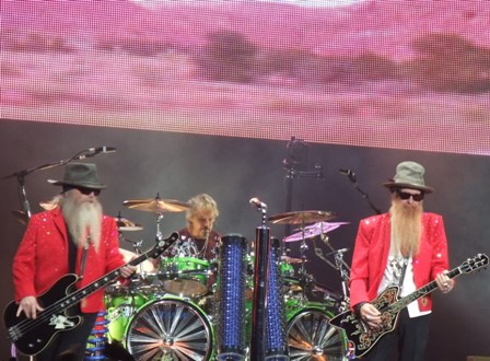 Dusty, Franck and Billy - ZZ Top live in Paris