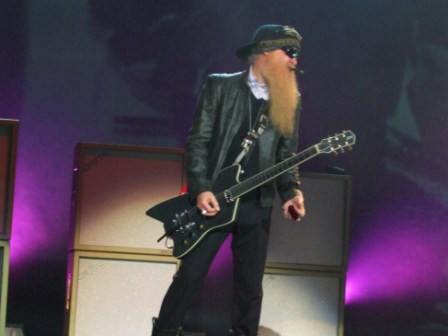 Billy Gibbons of ZZ Top having a smoke in Paris, July 10 2008