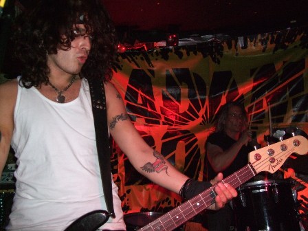Paul Del Bello and Bobby Reynolds from Adam Bomb in Paris - May 12 2008